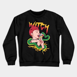 Witch Cream Crewneck Sweatshirt